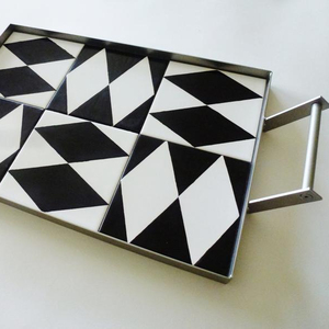 Diamond Rectangle Serving Tray - Product Image 1