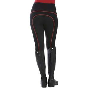 Leggings de vêtements équestres de qualité supérieure pantalon extensible dans les quatre sens personnalisé vente en gros vêtements de compétition collants d'équitation leggings - Product Image 3