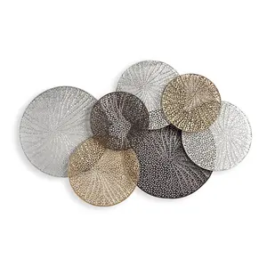 High Quality Decorating Metal Colorful Handmade Designing Circular Shape Wall Art For Sale In Lowest Price