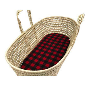 Wholesale Custom Solid Color Super Soft Organic Cotton <b>Bassinet</b> Sheets - Product Image 1