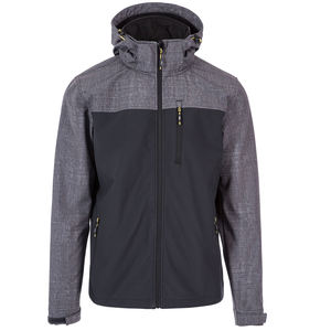 Venta caliente Chaquetas de concha suave para hombres de calidad superior Último diseño con bolsillos con cremallera de cuello alto y características con capucha - Product Image 1