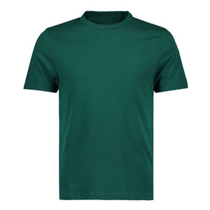 Camiseta de manga corta de punto sólido de diseño personalizado de alta calidad para hombre con características antiarrugas y de secado rápido - Product Image 3