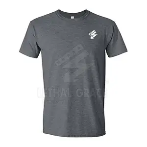 Hot Sale Short Sleeve Mens T Shirt Custom Over Size Tshirt For Men Solid Color Cotton T Shirt Custom Printed Vintage Washed 2024