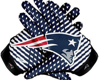 Guantes de Receptor de Fútbol Americano, Diseño Personalizado, Guantes de Seguridad Elásticos, Cuero Sintético Duradero, Antideslizantes, Logotipo Personalizado, Deportes