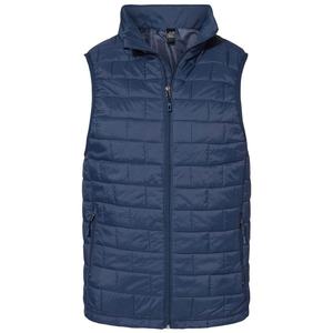 Gilet sans manches zippé pour homme, décontracté, imperméable, coupe-vent, respirant, vêtement d'extérieur en polyester, logo personnalisé, poches latérales - Product Image 5