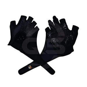 ถุงมือออกกำลังกายแบบครึ่งนิ้ว ระบายอากาศได้ดี น้ำหนักเบา ผลิตจากวัสดุหนังวัว สแปนเด็กซ์ นีโอพรีน และหนังแท้ สำหรับยกน้ำหนัก - Product Image 3