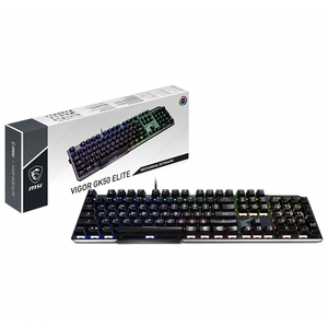 Clavier de jeu MSI Vigor <span class=keywords><strong>GK50</strong></span> Elite avec interrupteurs mécaniques Kailh Blue et éclairage RVB - Product Image 6