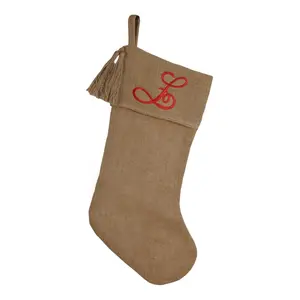 New style amazing best price christmas decoration burlap stockings