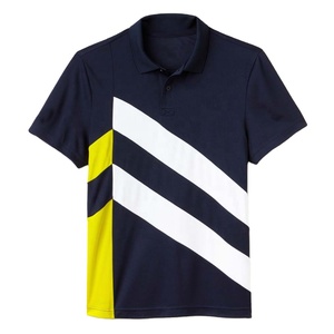 Camiseta de Hombre a Rayas Estilo Hip Hop, Antiarrugas, de Secado Rápido, Manga Corta, Sublimada, Tejida en Poliéster - Product Image 1