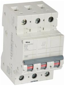 Disjoncteur miniature Reve 32A 3 pôles Modèle RMCB #90 pour haute tension-Blanc - Product Image 6