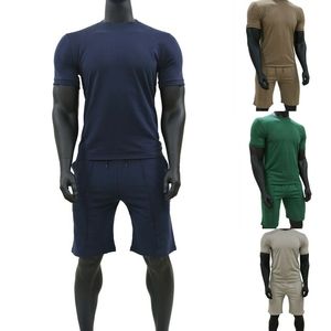 Ensemble élégant pour hommes, ensemble 2 pièces pour l'été t-shirts et Shorts à manches courtes - Product Image 2