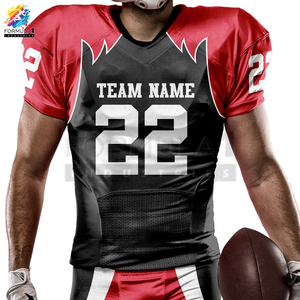 ชุดอเมริกันฟุตบอลแบบกำหนดเอง ผ้าทวิลล์กันรังสียูวี แห้งเร็ว ระบายอากาศได้ดี สำหรับผู้ใหญ่ทุกเพศ  พร้อมสกรีนชื่อทีมตามสั่ง - Product Image 4