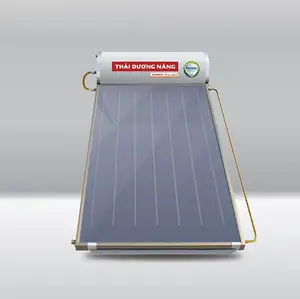 Energia solar pressionada plana 150 litros painel solar aquecedor de água sonha