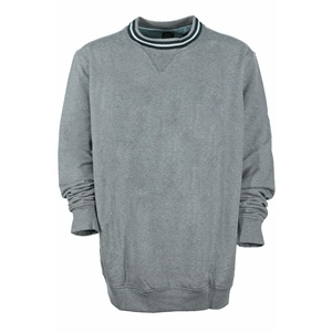OEM High Quality Men's Oversized 100% Cotton Fleece Sweatshirt Dropped Shoulder Crewneck Custom Logo Anti-Pilling Quick Hoodie - Product Image 1