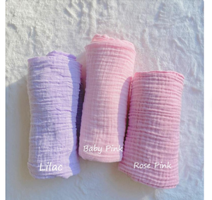 100% Organic Cotton <b>Muslin</b> Baby Swaddle Blanket - Product Image 1