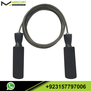 Corde à sauter professionnelle en fil d'acier, cordes Durable et réglable, haute qualité, pour hommes et femmes - Product Image 6