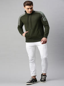 Sudaderas con capucha con logotipo personalizado para hombre, ropa informal de estilo callejero, sudaderas con capucha ajustadas para hombre con diseño personalizado - Product Image 4