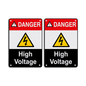 Panneaux de sécurité routière en étain métallique de style rétro personnalisé panneau d'avertissement de trafic hautement réfléchissant produit en étain fabriqué panneau d'impression - Product Image 3