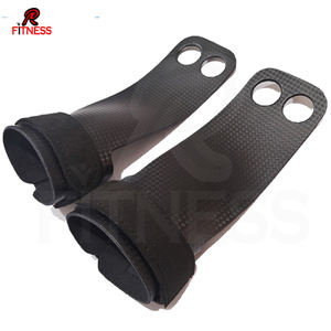 Gants de gymnastique en cuir carbone de haute qualité personnalisés, vêtements de fitness RC, matériau en néoprène durable en caoutchouc, musculation - Product Image 1