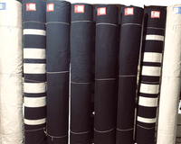 Tissu en toile à rayures noires et blanches de style arabe sur mesure pour tente pare-vent, mur, camping dans le désert, rideau de protection
