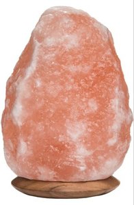 Natural Salt Lamp with Pink Himalayan Salt - Product Image 2