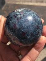 Rubinkugel Geschenk Heimdekoration Heilkristalle Edelsteine Kugel Rot Großhandel Wunderschön Blau Feng Shui Liebe Kyanit Poliert