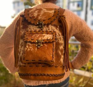 Nouveau design de sac à dos vintage en cuir véritable pleine fleur sac en cuir de vachette véritable sac d'étudiant de voyage de luxe sacs à dos pour unisexe - Product Image 4