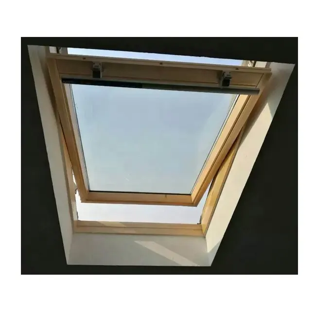 aluminum wooden windows double glazing roof windows