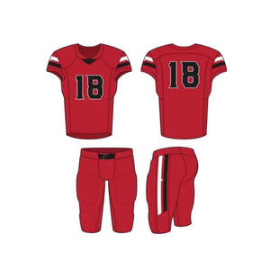 Uniforme de Football américain pour jeunes, vente en gros, 100% Polyester, maillots de Football américains, vente en gros - Product Image 3