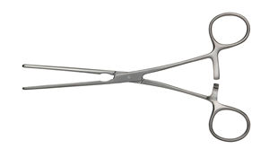 Pinzas hemostáticas quirúrgicas Doyen, pinzas de anastomosis para el estómago, de acero inoxidable, 23 cm, CE ISO - Product Image 2