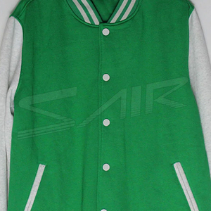 เสื้อแจ็คเก็ตเบสบอลแบบ Letterman ปักลายตามสั่ง แขนผ้าขนสัตว์ เสื้อแจ็คเก็ตสำหรับกีฬาวิทยาลัย โรงงานผู้ผลิต OEM ODM เสื้อแจ็คเก็ตเบสบอล - Product Image 5