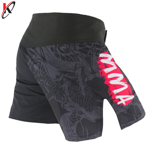 กางเกงขาสั้น MMA สำหรับเล่นฟิตเนสระบายอากาศได้,ชุดมวยแบบสั้นลายเสือมวยไทยมวยสั้น MMA - Product Image 4