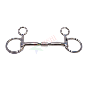 Prix d'usine en gros Western Snaffle Horse Bit en acier inoxydable Eggbutt Snaffle Bits pour l'équitation Horse Products - Product Image 5