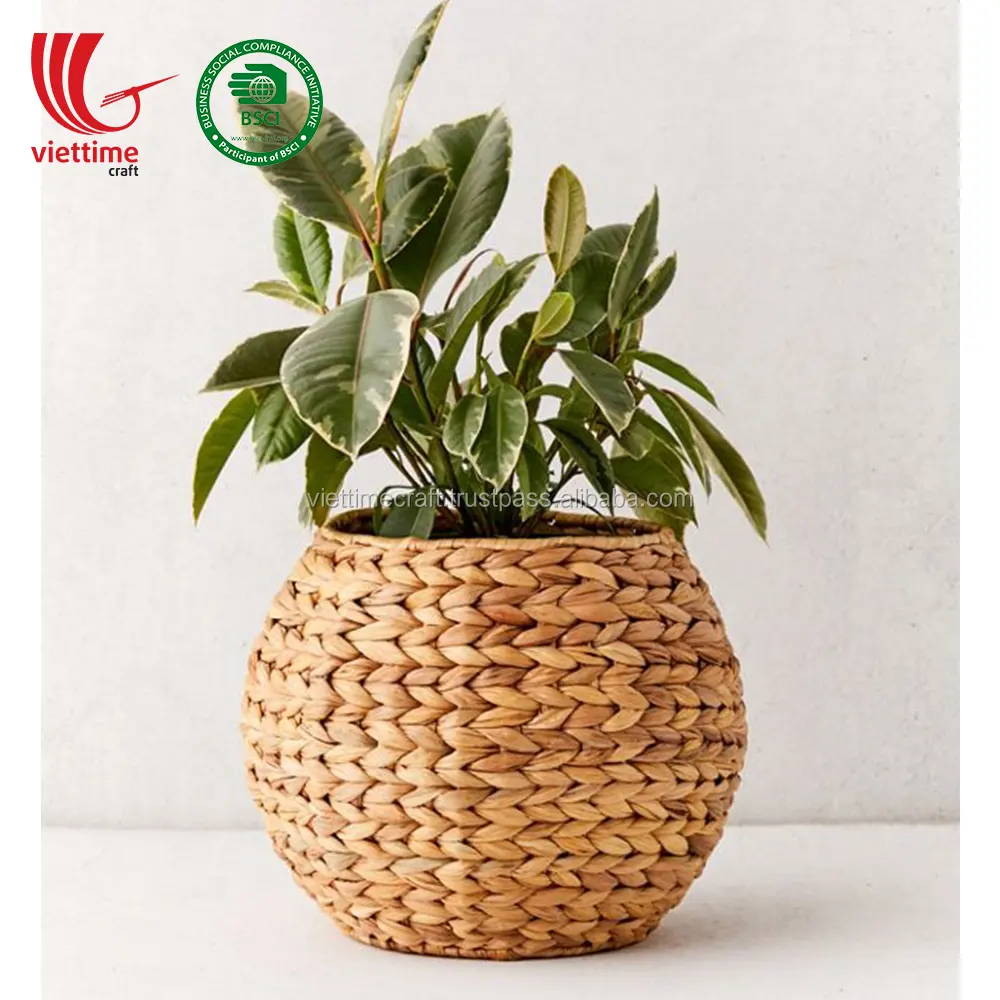 Beste Home Decor Populaire Waterhyacint Plant Mand Planter Houder Groothandel