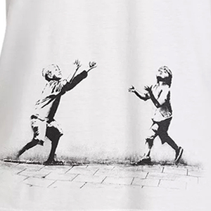 T-shirt col rond blanc uni, design personnalisé, imprimé, 100% coton, pour garçons/hommes, à la demande ou sur commande - Product Image 5