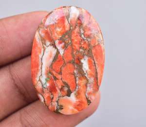 1 Cabochon de couleurs turquoises, ornements en cuivre, en forme de cœur, éponge de pierre précieuse, vente en gros - Product Image 5