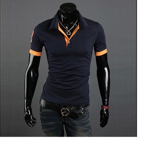 POLO manches courtes pour hommes, nouveau, vêtement de sport, à la mode, cultiver une personnalité, fabriqué par SAADAT - Product Image 3