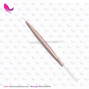 Herramienta profesional para lifting de pestañas al por mayor: varillas puntiagudas de acero inoxidable para lifting de pestañas, separador de pestañas, herramienta para tinte de pestañas, marca personalizada. - Product Image 3