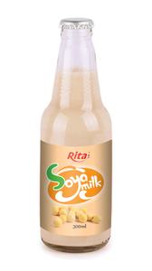 Meilleure qualité lait de soja nutritif dense et délicieux nutrition instantanée 300ml bouteille en verre fournisseur de source de soja de bon goût - Product Image 5