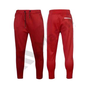 Pantalones de chándal informales elásticos de cintura alta personalizados para hombre, ropa deportiva de lana ligera, técnica de teñido liso, servicio OEM disponible - Product Image 5