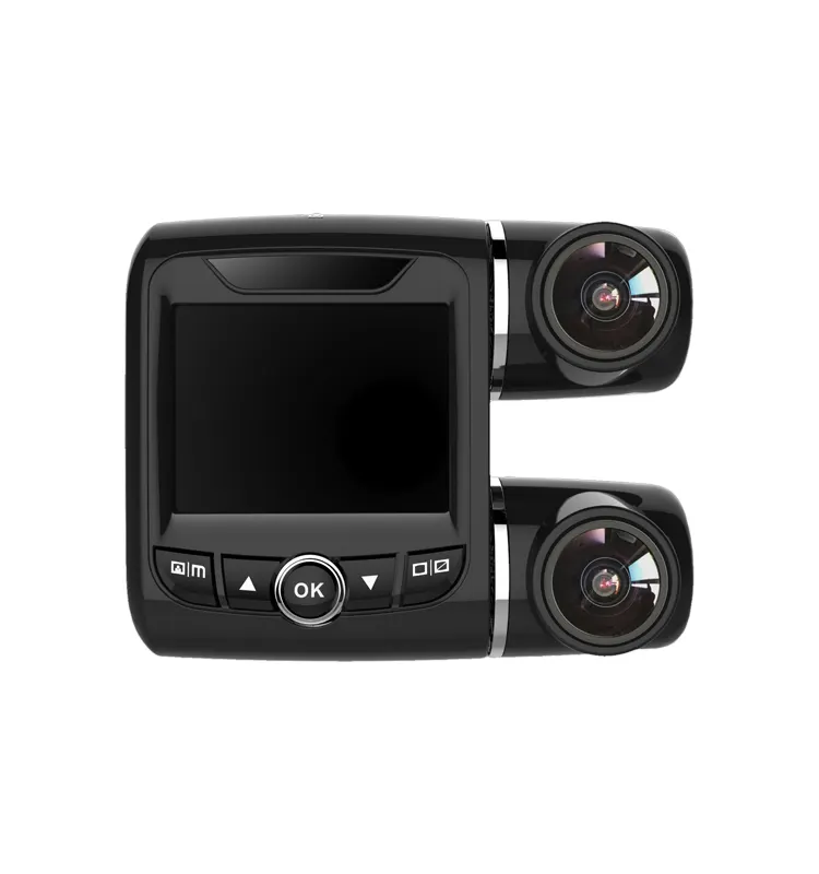 Theo Dõi GPS Dashcam 3 Kênh Máy Ảnh Xe Ban Đêm Tầm Nhìn Máy Ảnh Tự Động Nhỏ Camera Ẩn Xe DVR