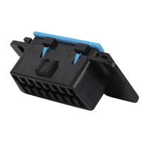 16Pin macho a hembra rasante arnés de Cable OBD 2 OBDII Y Cable con rasante para OBD2 escáner de diagnóstico culpa lector de código