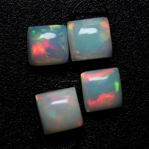 Ópalo etíope Natural cuadrado de 9mm, venta al por mayor, precio de fábrica, piedras preciosas sueltas de alta calidad, Ópalo NATURAL WELO ETIOPIO - Product Image 1