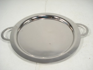 Plateau décoratif martelé en aluminium pour la cuisine domestique - Product Image 3