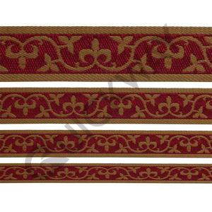 Encaje Ceremonial de alambre dorado de alta calidad, diseño de línea azul personalizado, encaje trenzado personalizado - Product Image 6