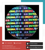 Étiquettes de sécurité personnalisées 100% originales, meilleure adhérence, holographiques, anti-contrefaçon, matériau PET, autocollant adhésif argenté