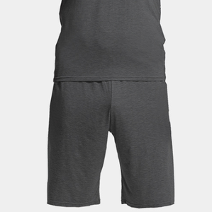 ชุดผ้าฝ้ายสองชิ้น,ชุดสั้นสีพื้นลำลอง - Product Image 4