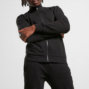 เสื้อฮู้ดแขนยาวผ้าฝ้ายเทอร์รี่ฝรั่งเศส100%,เสื้อมีฮู้ดผูกเชือกกระเป๋าจิงโจ้ที่หมวกและยาง - Product Image 6