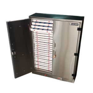 Armoire coulissante médicale OEM d'étude d'entomologie d'acier inoxydable de haute qualité de vente directe d'usine avec les fournitures de laboratoire moulées de tiroirs - Product Image 2