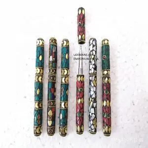 stonework beaded pens wholesale from india